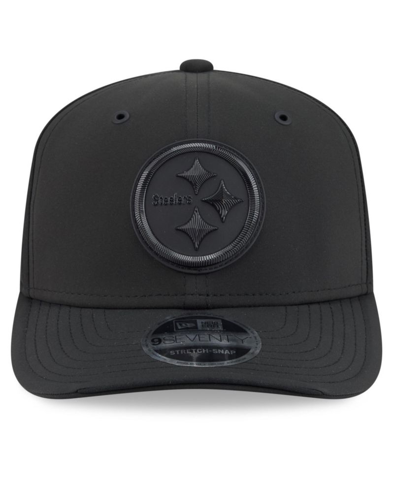 Men's Black Pittsburgh Steelers 2026 Sideline 9SEVENTY Adjustable Hat