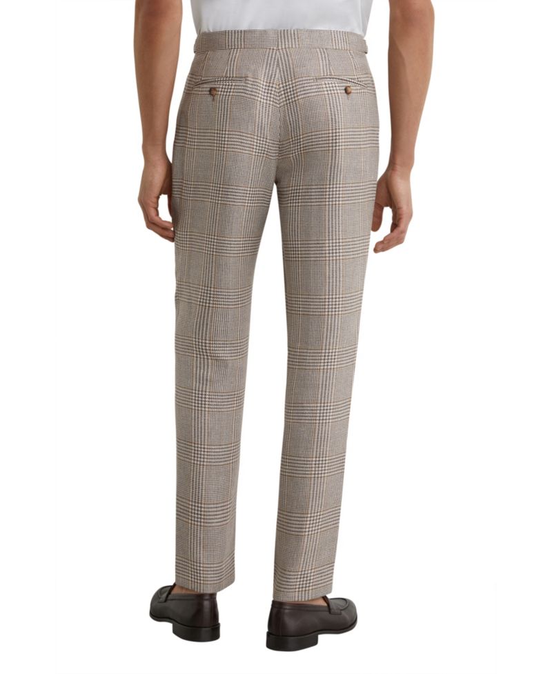 Men's Epsom Prince Of Wales Check Mixer Pant