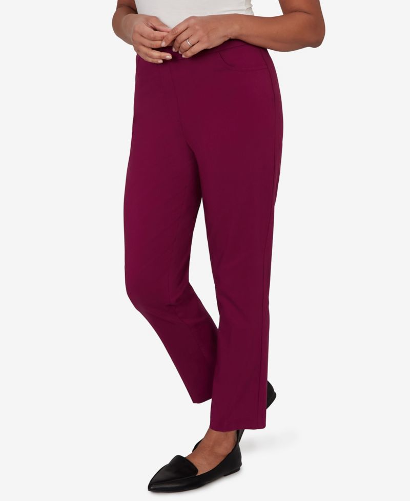 Petite Colored Allure Stretch Pants