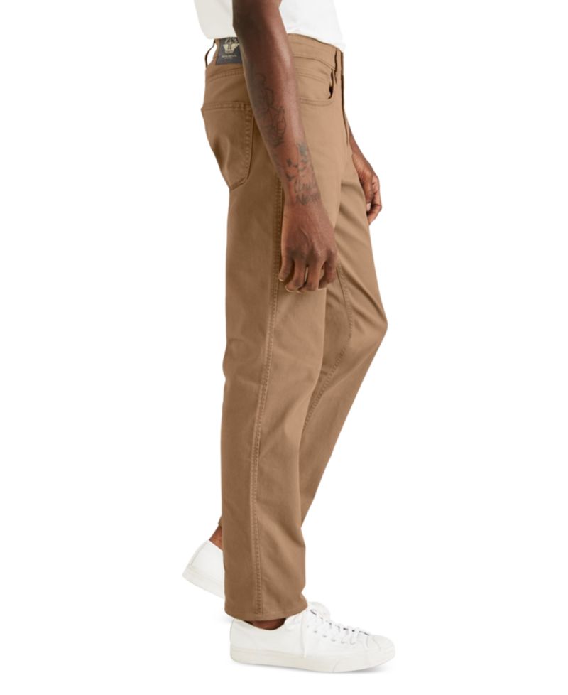 Men's Jean Cut Straight-Fit All Seasons Tech Khaki Pants