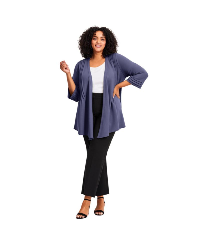 Plus Size Cascade Jacket