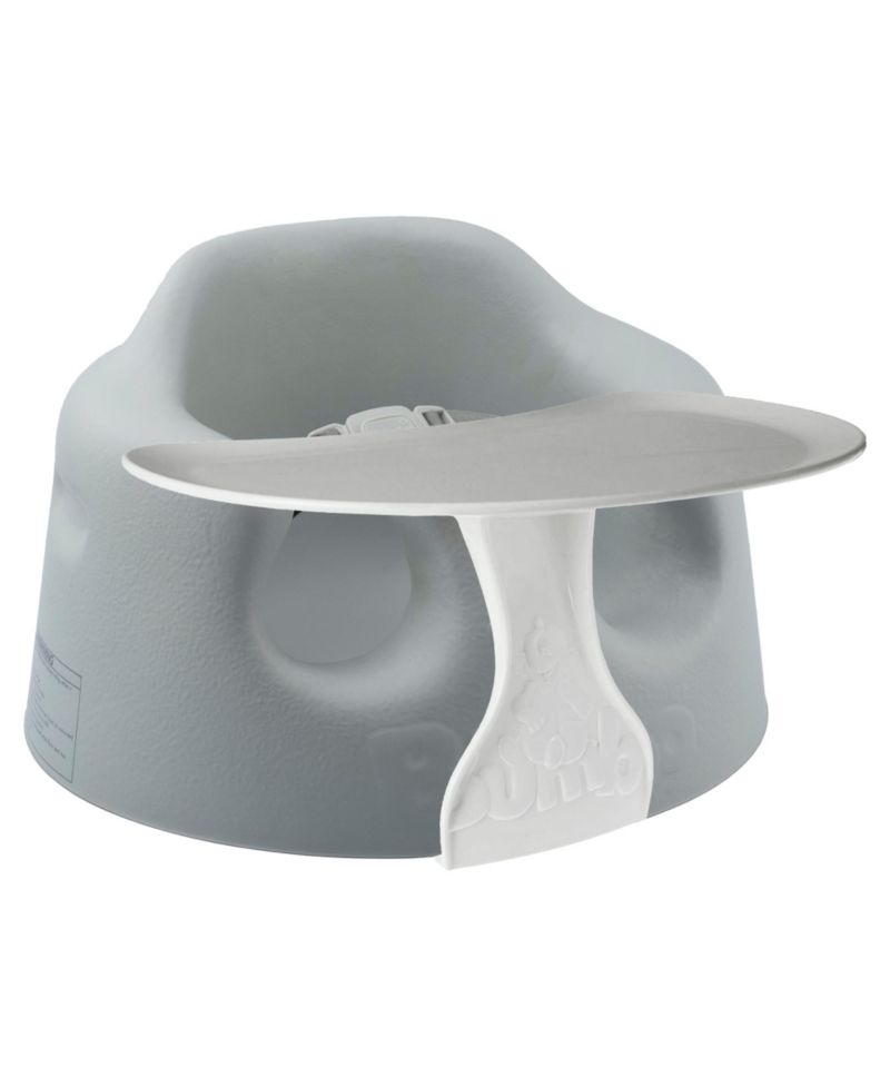 Baby Infant Soft Foam Floor Seat Chair with Eating and Top Tray Attachment