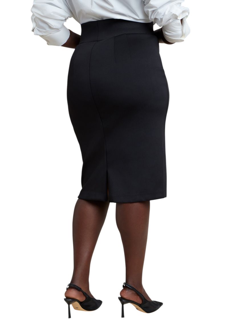 Women's Neoprene Pencil Skirt