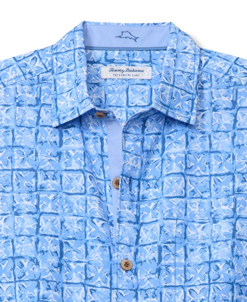Men's Coastal Ease Carrico Tiles Shirt