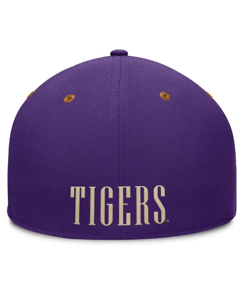 Men's Purple/Brown LSU Tigers Noboa Fitted Hat