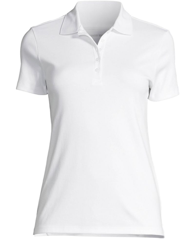 Plus Size Supima Cotton Polo Shirt