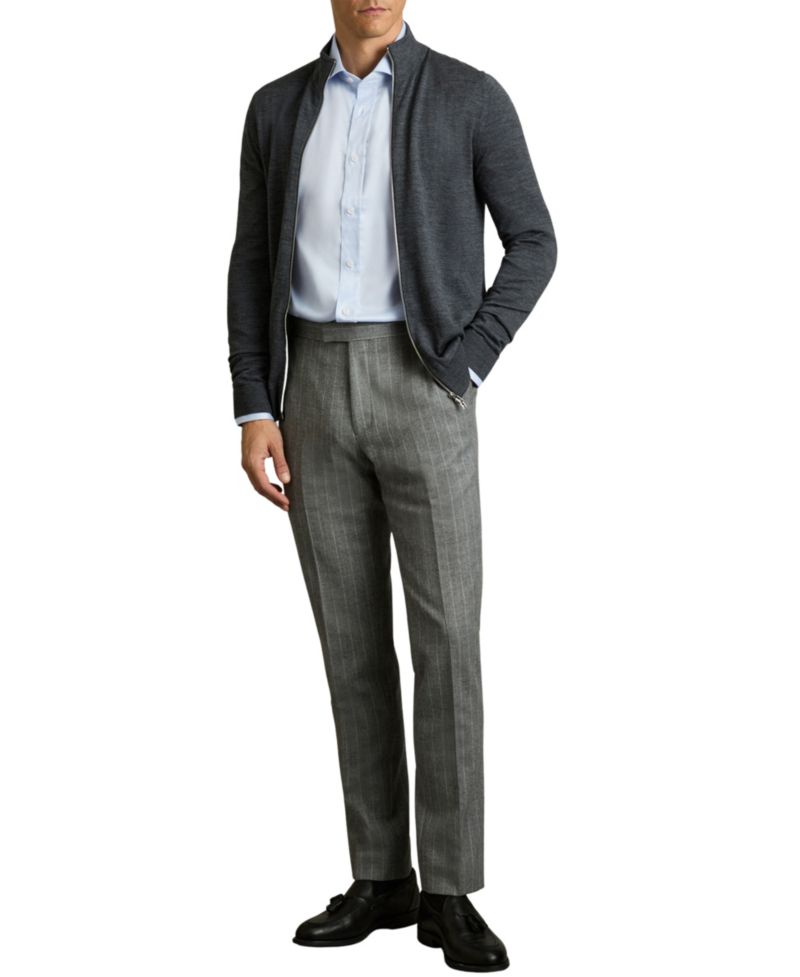 Men's Bishopsgate Long-Sleeve Spread-Collar Stretch Shirt
