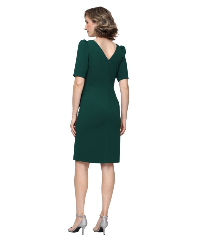 Women's Embellished Work Sheath Dress