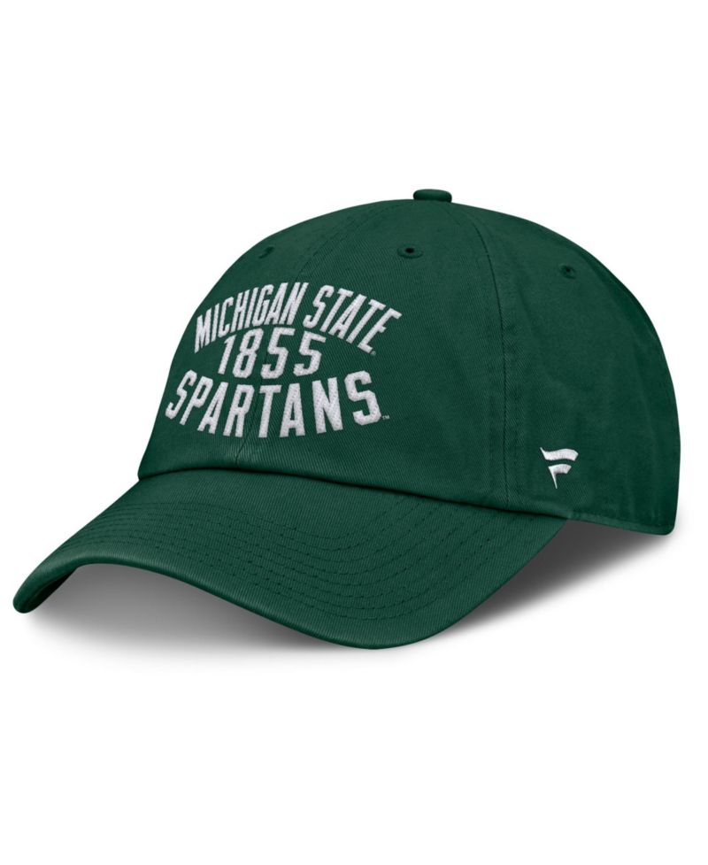 Men's Green Michigan State Spartans Archer Adjustable Hat