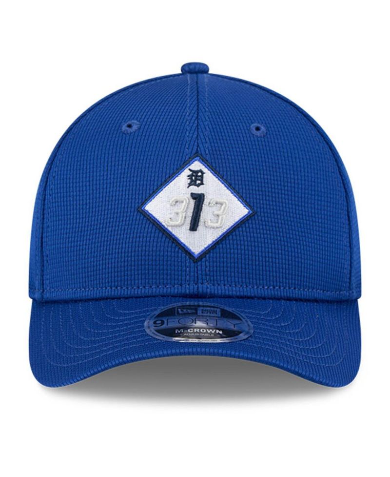 Men's Blue Detroit Tigers City Connect Batting Practice 9FORTY M-Crown Adjustable Hat