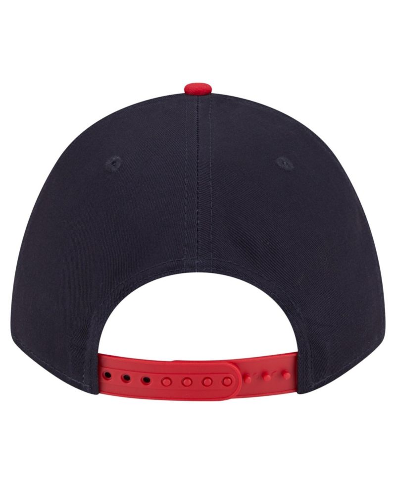 Men's Navy/Red Boston Red Sox Arch 9FORTY A-Frame M-Crown Adjustable Hat