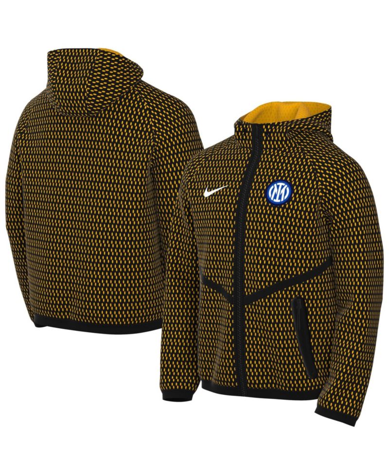 Men's Black Inter Milan 2026/27 Anthem Dri-FIT Full-Zip Hooded Jacket