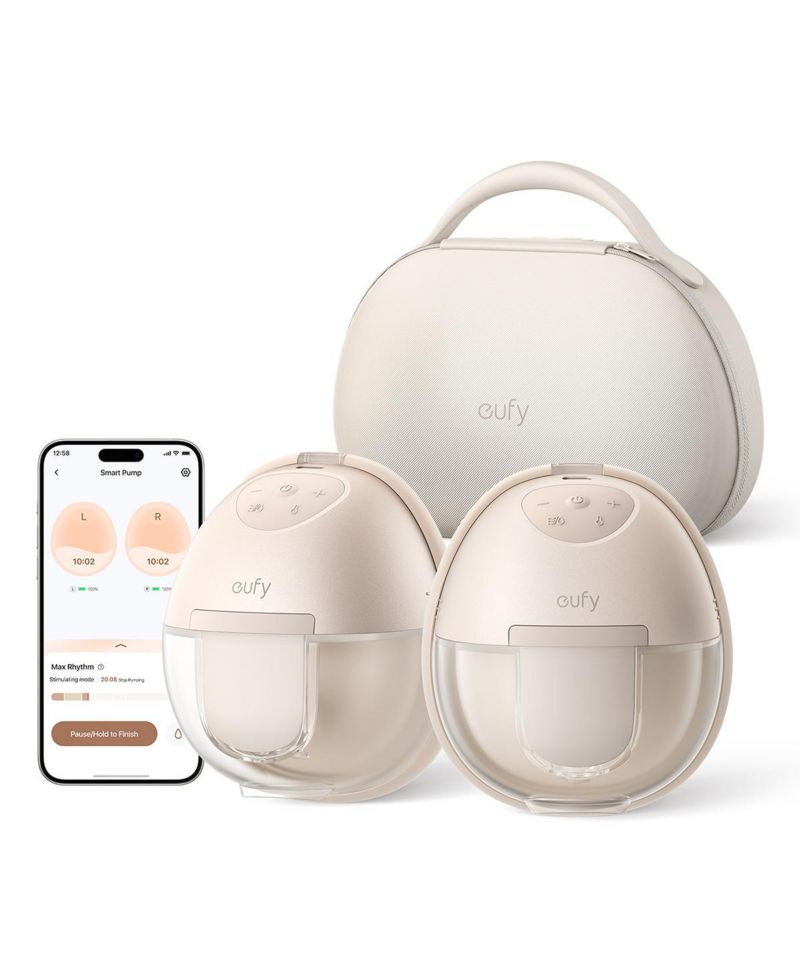Security Eufy S1 Pro Wearable Breast Pump with HeatFlow Technology