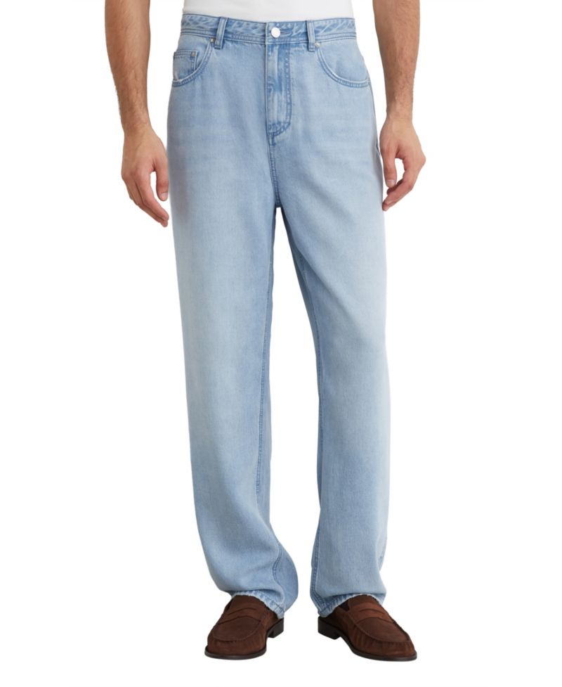 Men's Sloane Straight-Fit Distressed Jeans