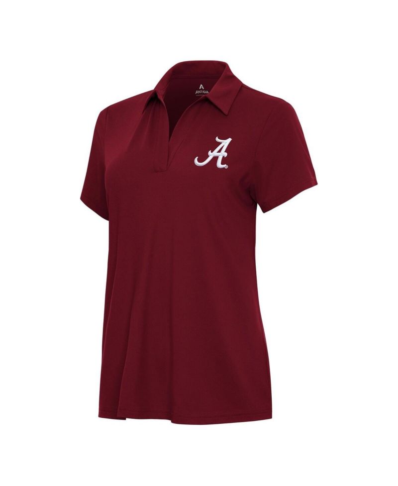 Women's Crimson Alabama Crimson Tide Era Polo Shirt