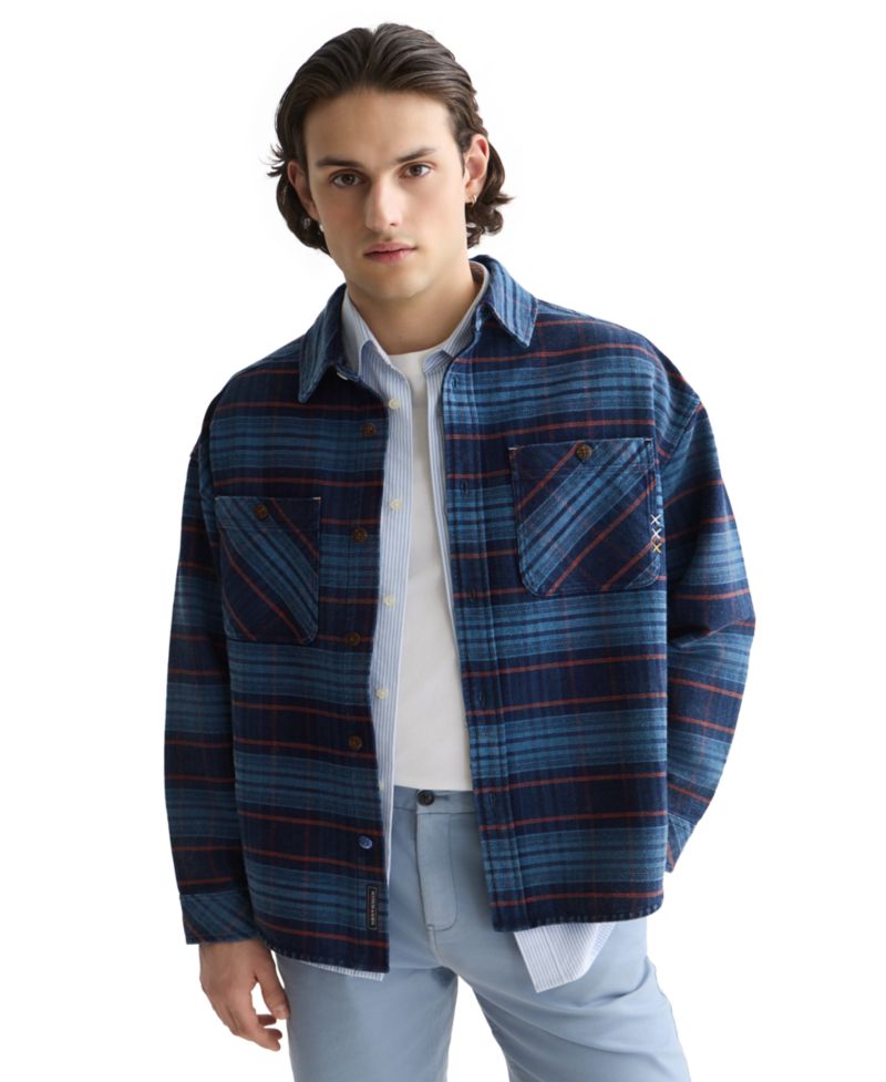 Men's Checked Lightweight Jacket