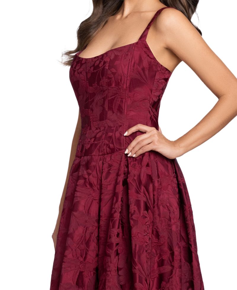 Women's Floral A-Line Gown