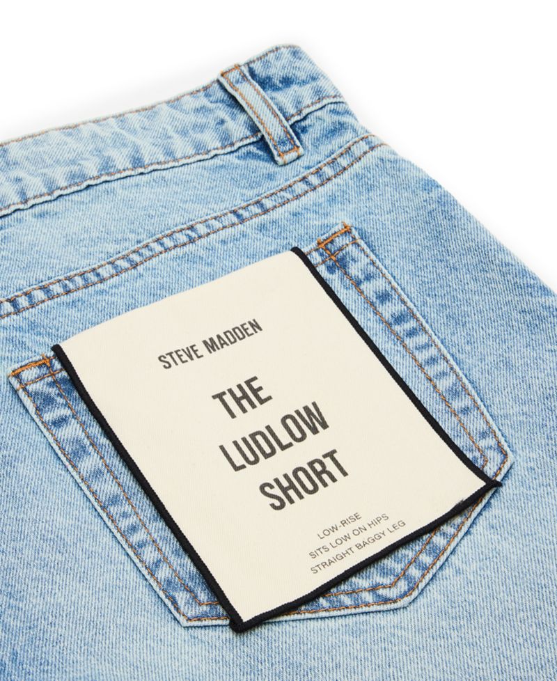 Women's The Ludlow Short Low-Rise Baggy Denim Shorts