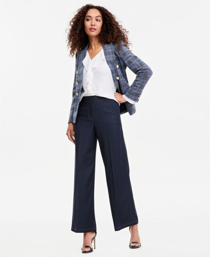 ASL Petite Wide-Leg Pants