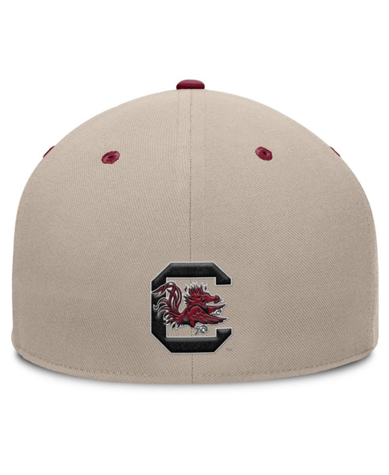 Men's Khaki/Garnet South Carolina Gamecocks Colt Fitted Hat