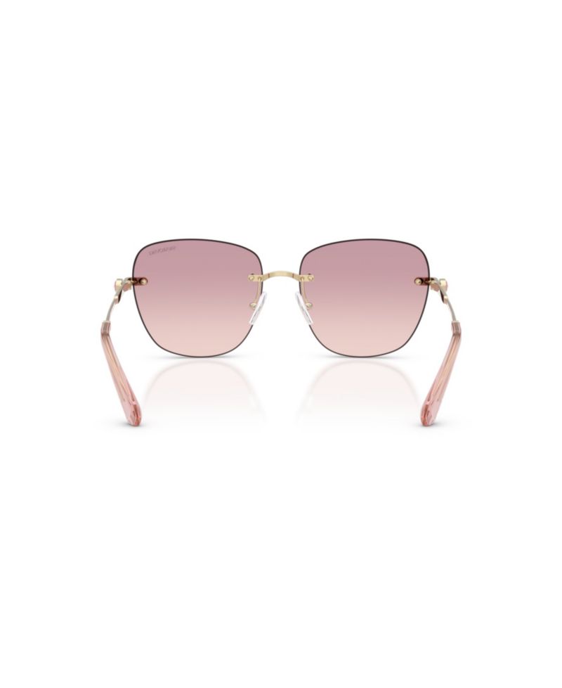 Women's Rimless Square Sunglasses SK7043