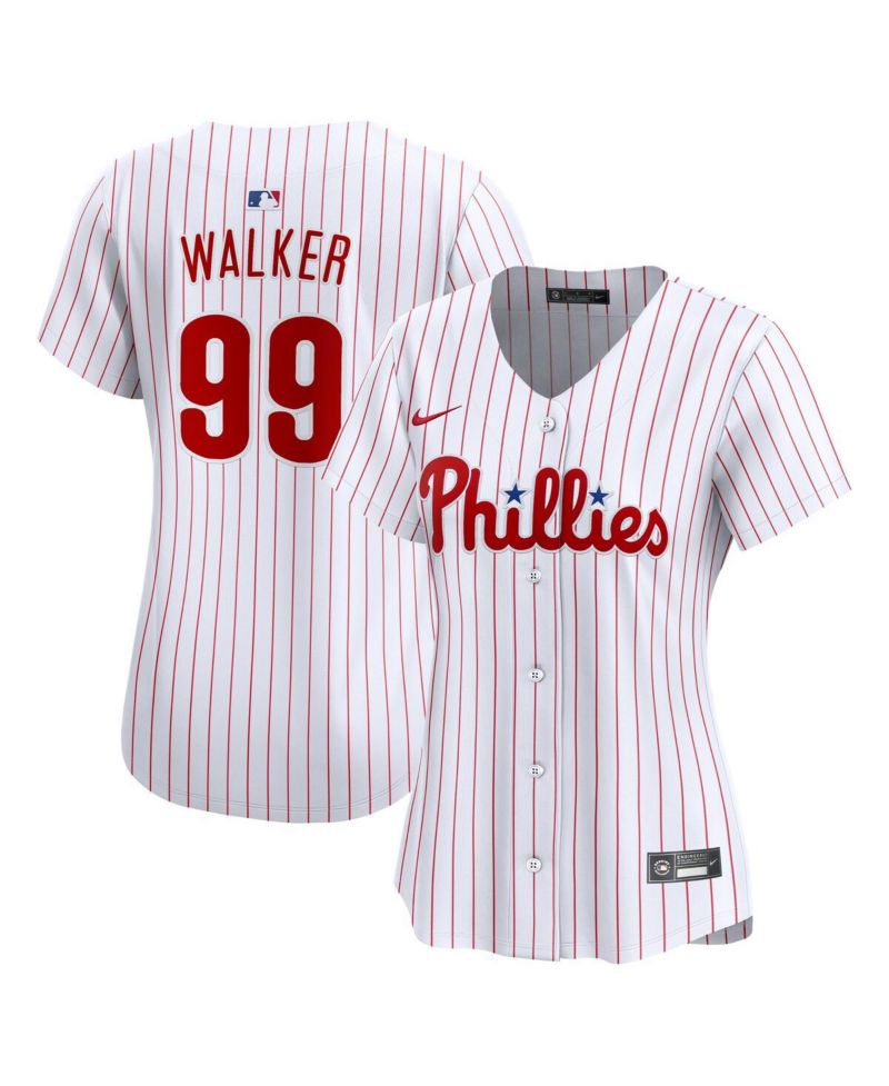 Women's Taijuan Walker White Philadelphia Phillies Home Limited Jersey