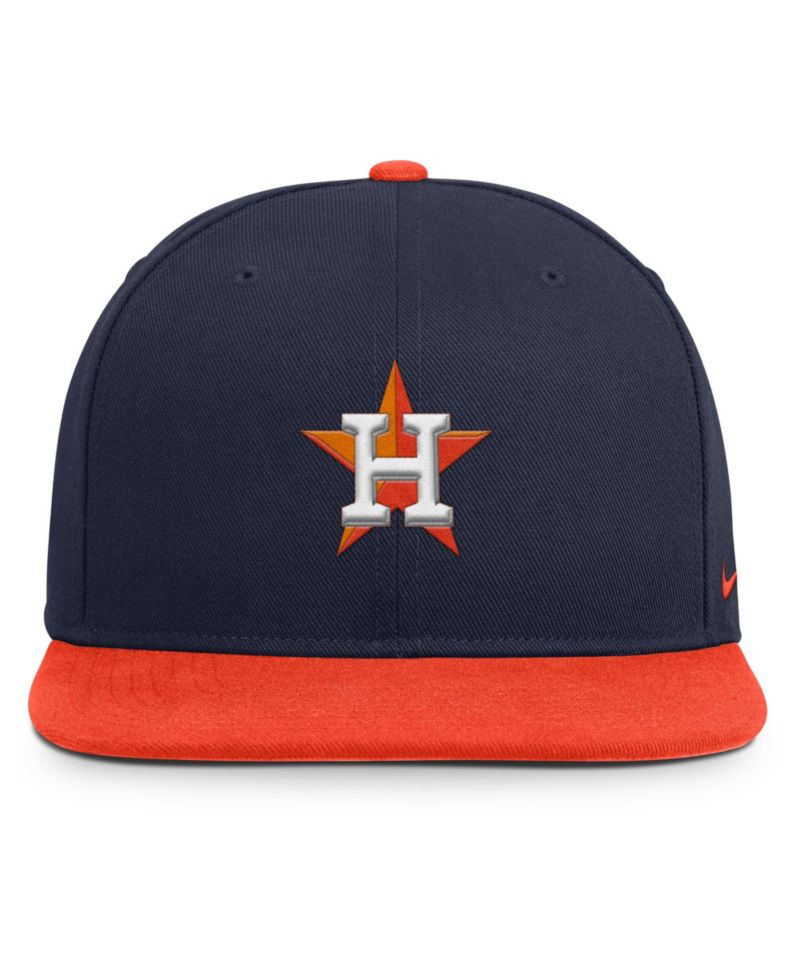 Men's Navy/Orange Houston Astros Primetime Pro Dri-FIT snapback Hat