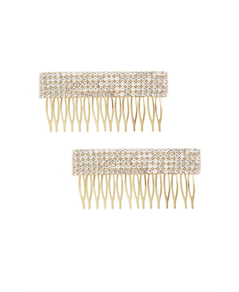 Dynasty Hair Comb Set in Clear