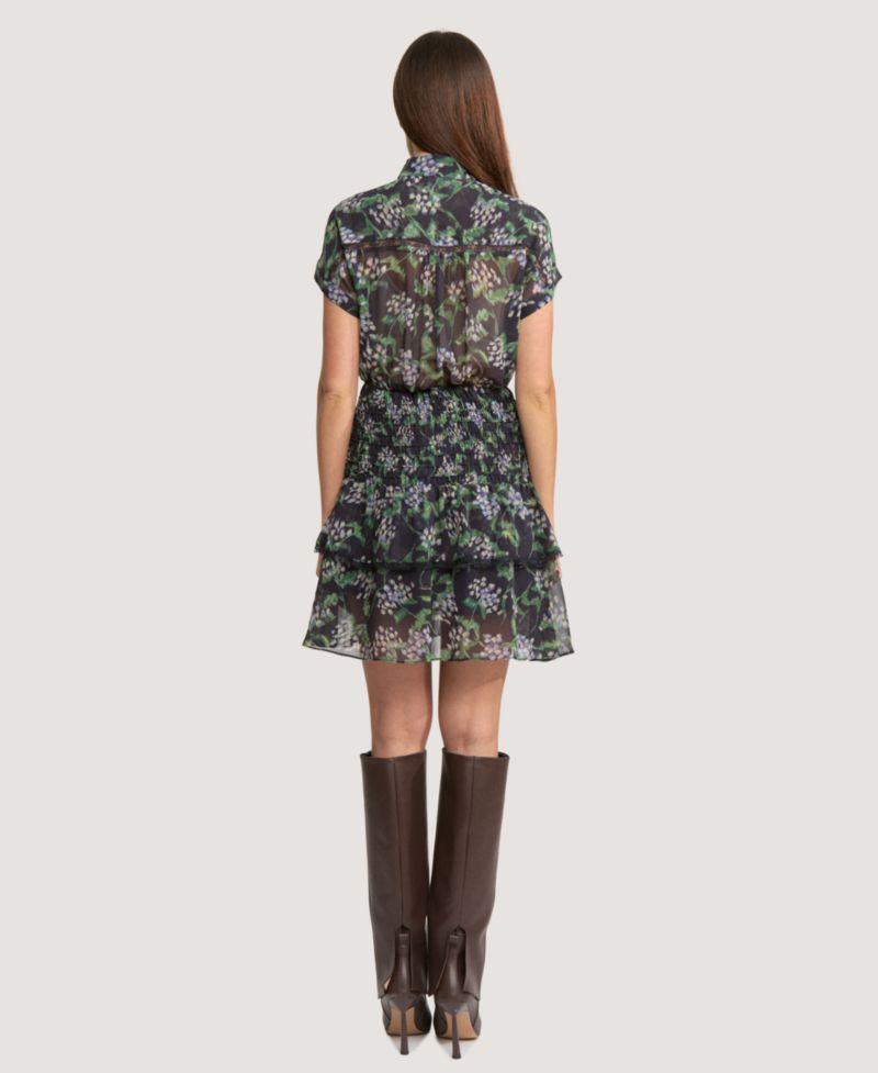 Women's Lindsey Collared Button-Front Mini Dress