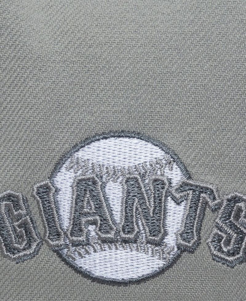 Men's Gray San Francisco Giants Thunderstorm Head Coach Pro-Crown Adjustable Hat