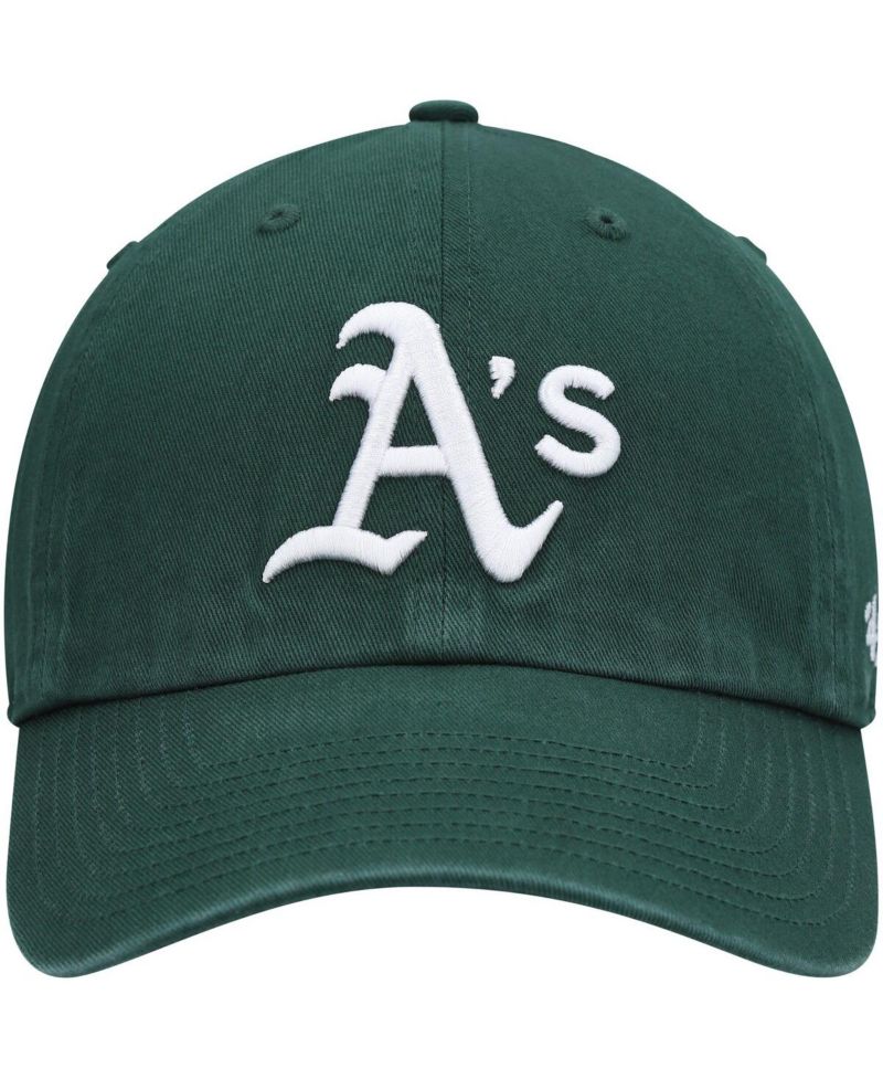 Men's Green Oakland Athletics Clean Up Adjustable Hat