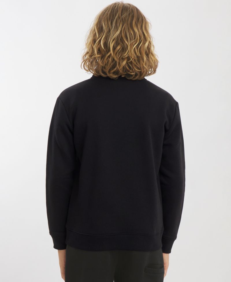 Boys' 8-20 Quarter-Zip Logo Sweatshirt