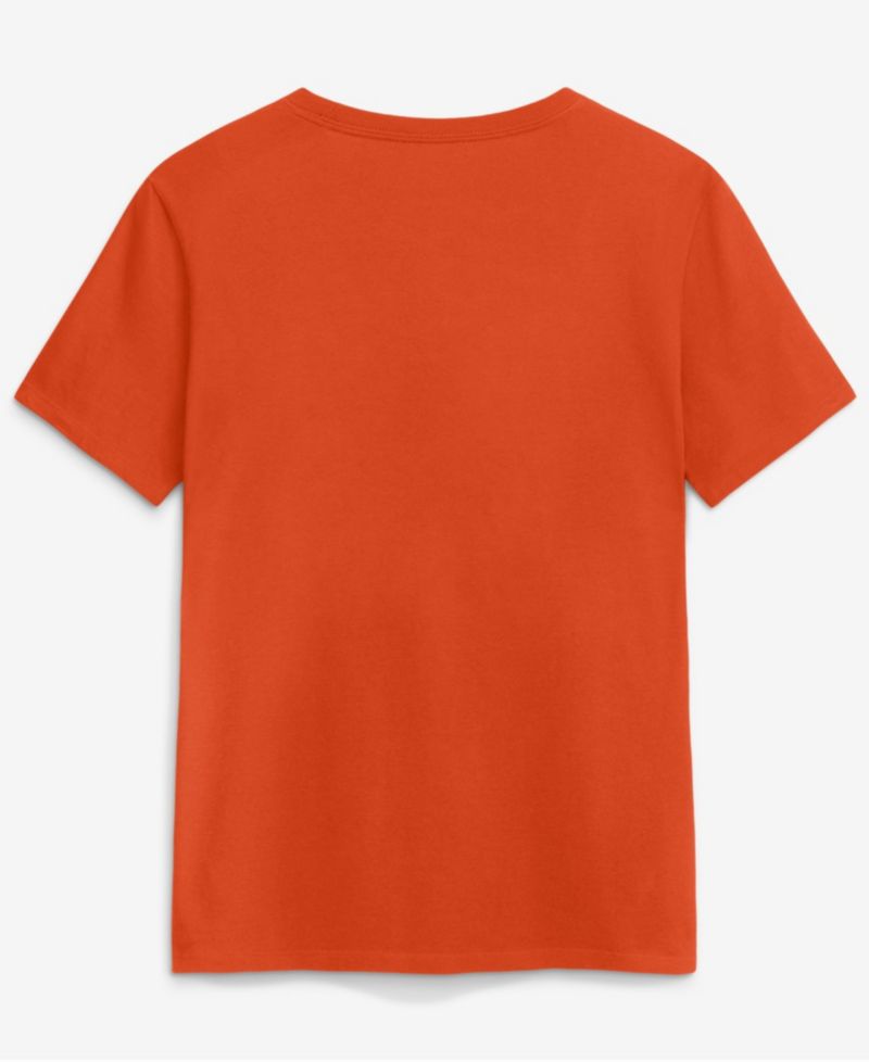 Women's Orange Clemson Tigers Arch Logo T-Shirt