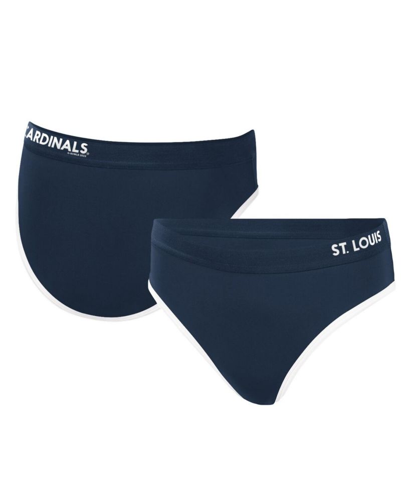 Women's Navy St. Louis Cardinals Southpaw Bikini Bottom