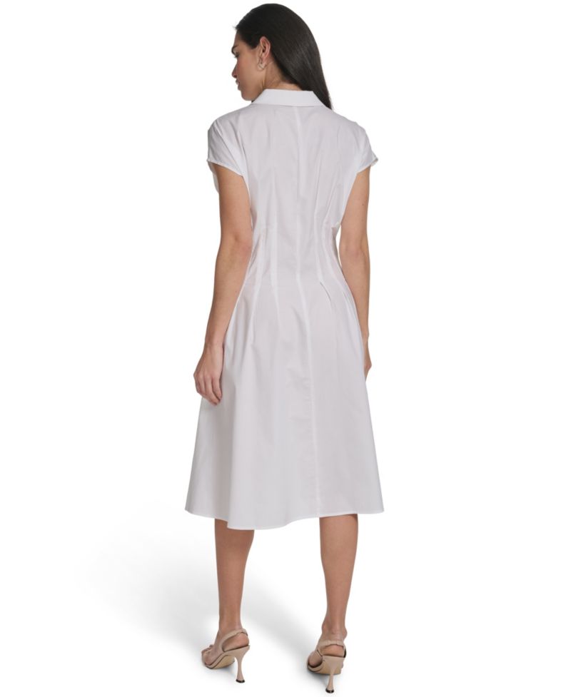 Women’s V-Neck Midi Dress