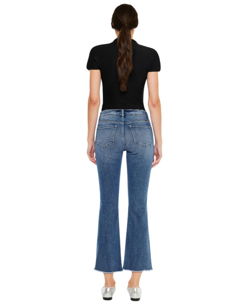 Women's Honey High Rise Cropped Bootcut Jeans