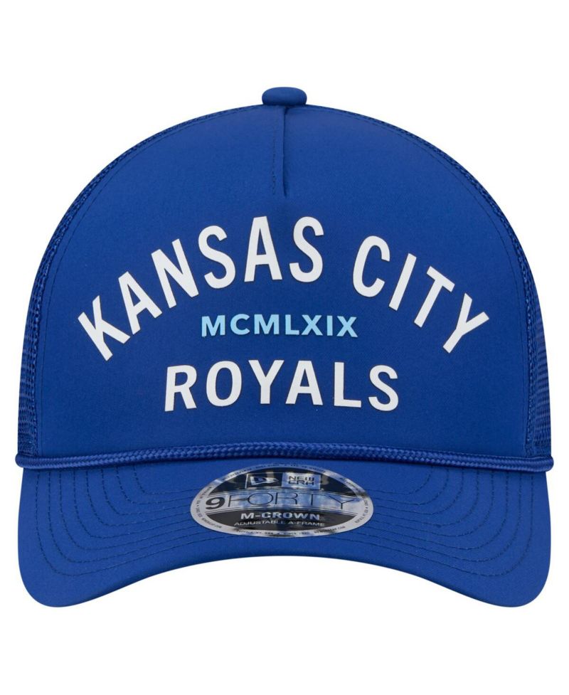 Men's Royal Kansas City Royals Minimalist 9FORTY A-Frame Adjustable Hat