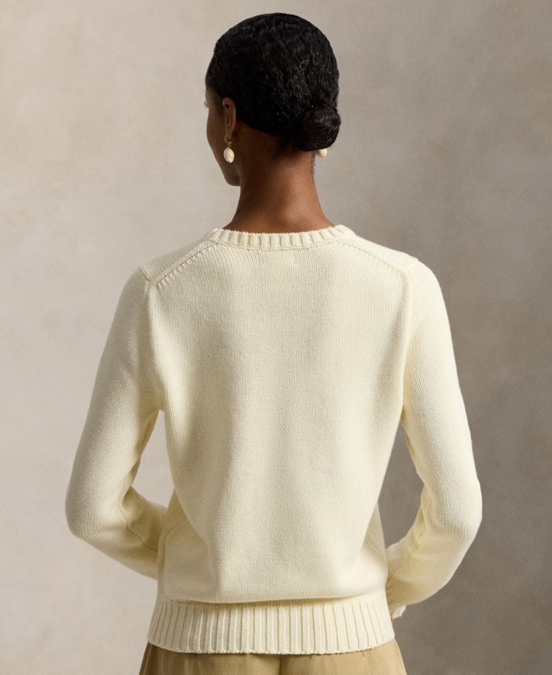 Women's Flag Cotton Crew Neck Sweater
