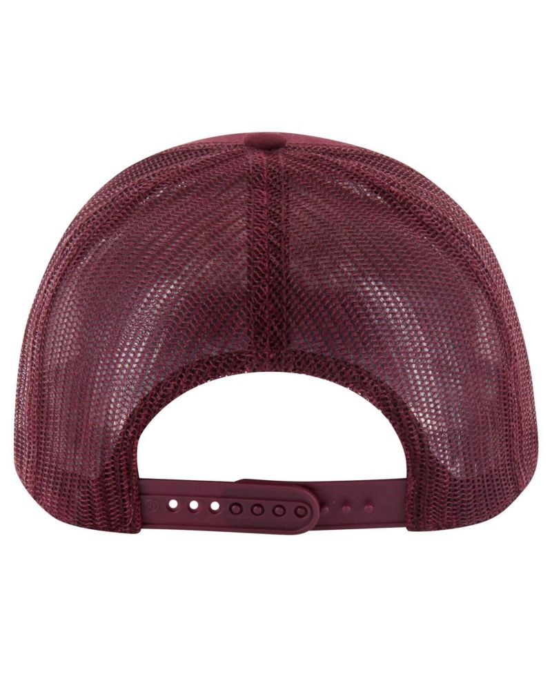 Men's Maroon Mississippi State Bulldogs Pitstop Trucker Adjustable Hat