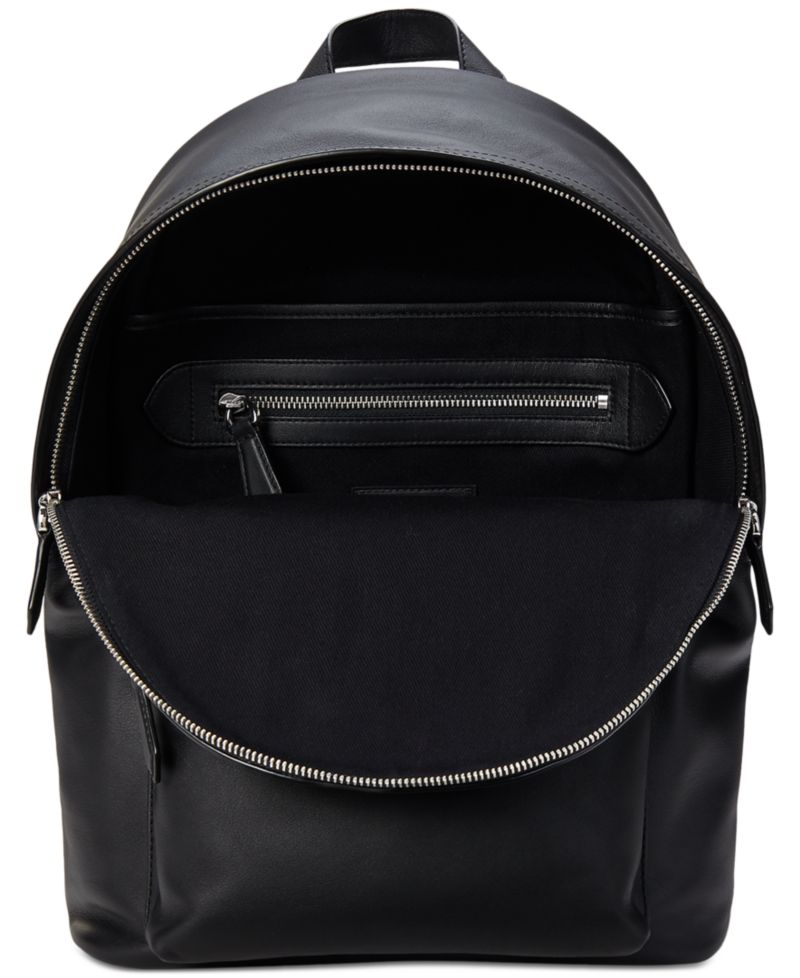 Men's Smooth Leather Backpack