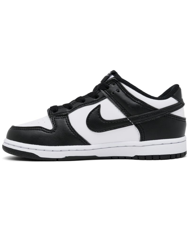 Little Girls Dunk Low Leather Sneakers from Finish Line
