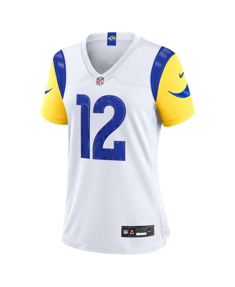 Women's Puka Nacua White Los Angeles Rams Game Jersey