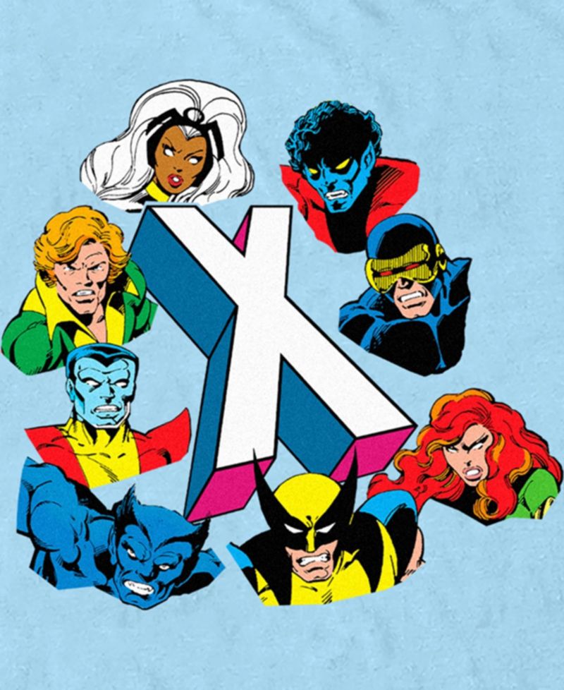 Men's 90s X-Men Ring Short Sleeve T-Shirt