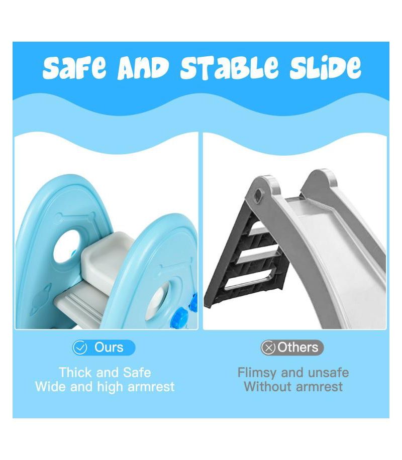 Toddler Freestanding Slide Indoor First Play Climber Slide Set