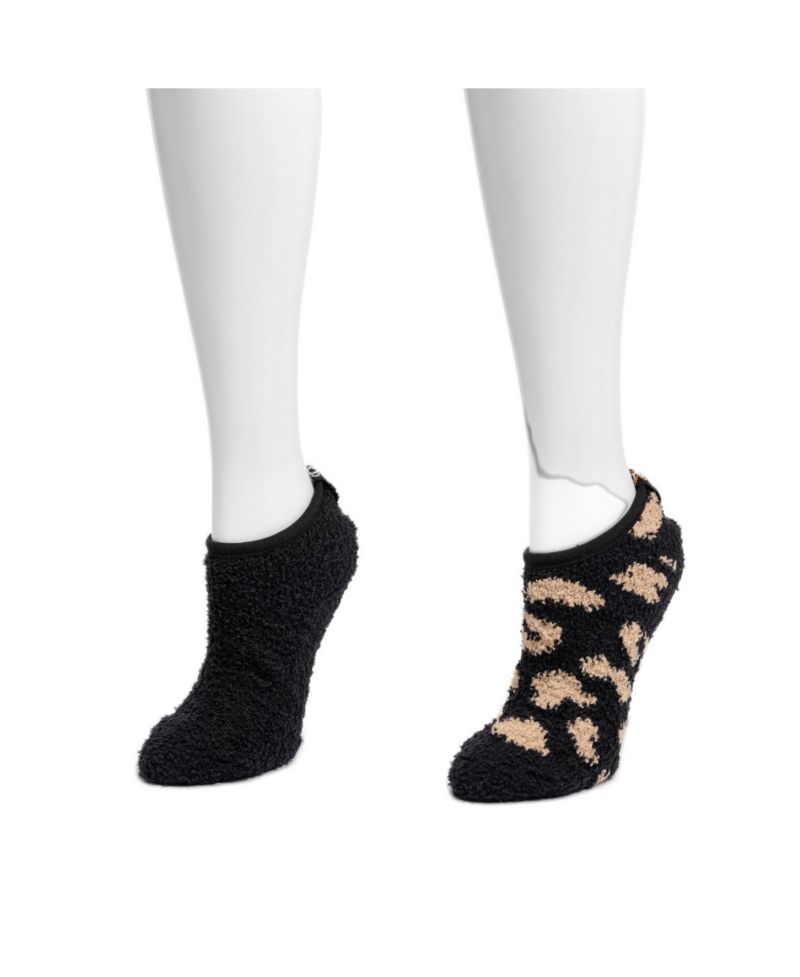 Women's 2 Pair Pack Low Cut Footie Cozy Socks