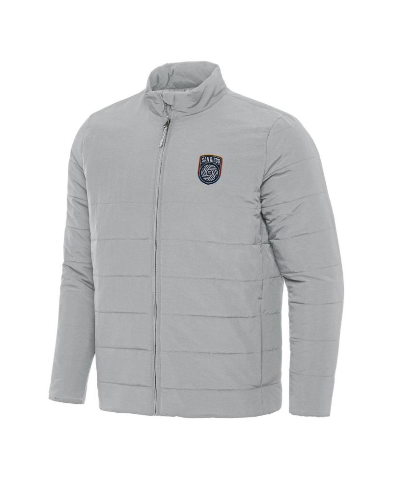 Men's Gray San Diego FC Swelter Full-Zip Jacket