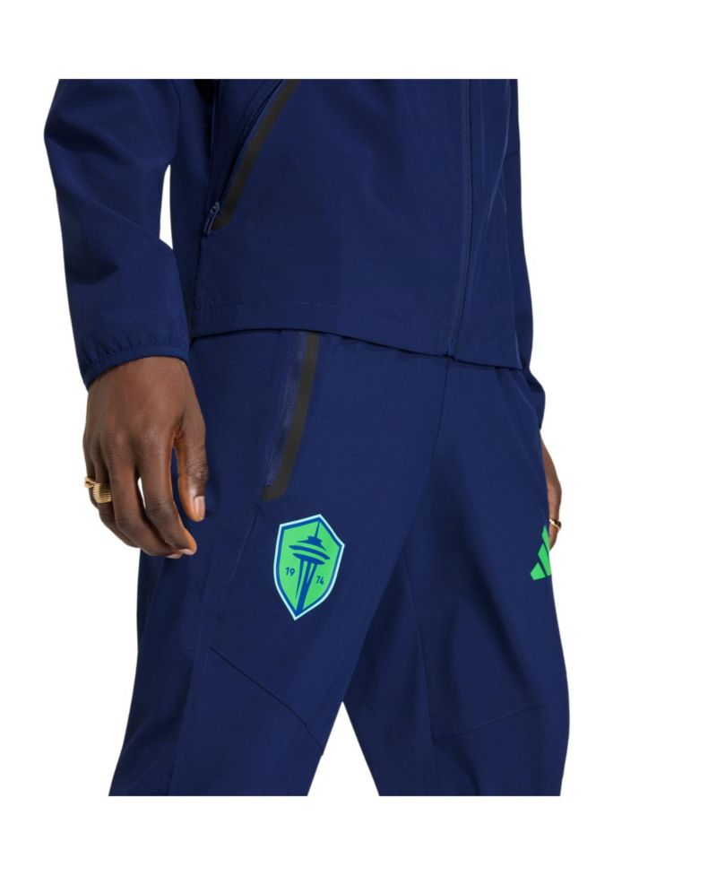 Men's Navy Seattle Sounders FC Tiro Travel Pants