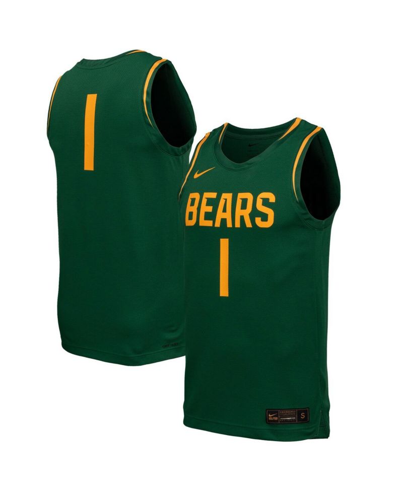 Men's Green Baylor Bears Replica Basketball Jersey
