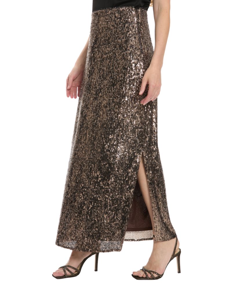 Women's Sequin Maxi Skirt