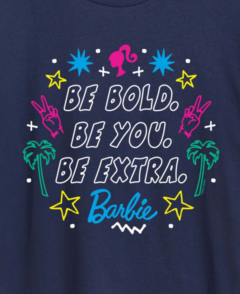 Plus Size Barbie be Bold Short-Sleeve Graphic T-Shirt